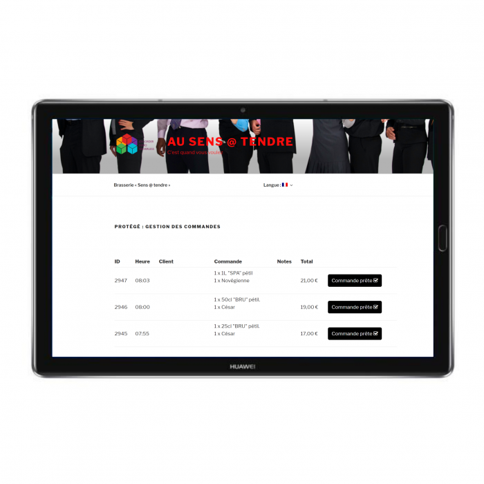 Tablette&GestionDesCommandes Tablette&GestionDesCommandes